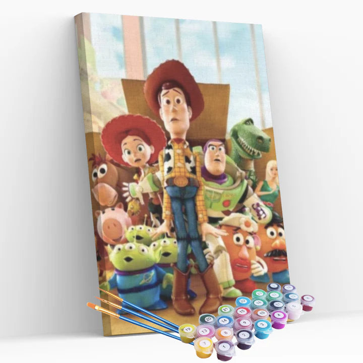 Peinture par numéros - Toy Story