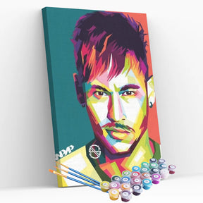 Peinture par numéros - Neymar Jr.