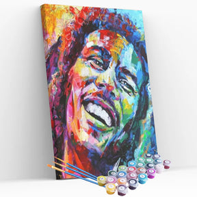 Peinture par numéros - Bob Marley