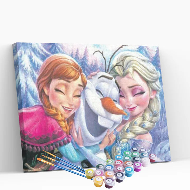 Peinture par numéros - Frozen