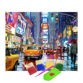 Broderie Diamant - Times Square