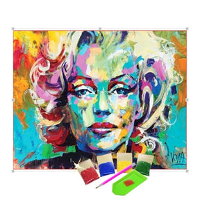 Broderie Diamant - L'art de Marilyn Monroe