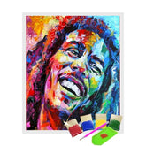 Broderie Diamant - Peinture de Bob Marley