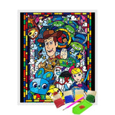 Broderie Diamant - Toy Story en Mosaïque