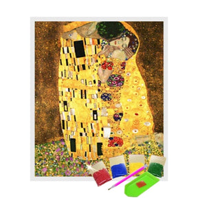 Broderie Diamant - Le Baiser de Gustav Klimt