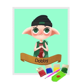 Broderie Diamant - Dobby Harry Potter