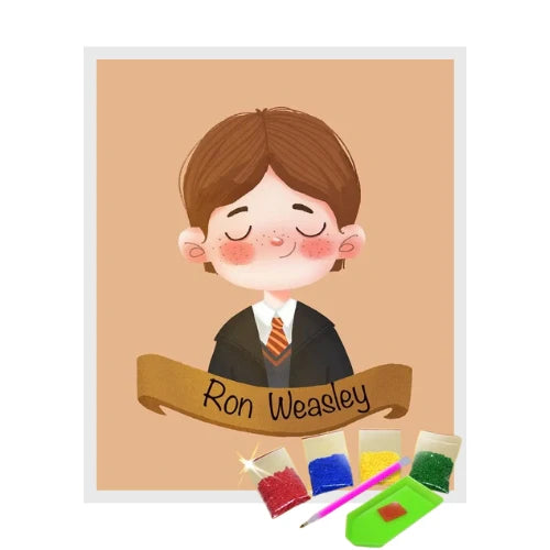 Broderie Diamant - Ron Weasley Harry Potter