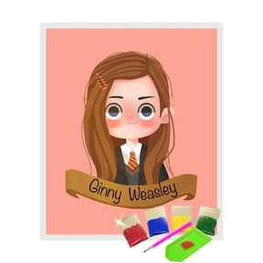 Broderie Diamant - Ginny Weasley Harry Potter