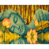 Peinture par numéros - Bouddha au Bord du Lac